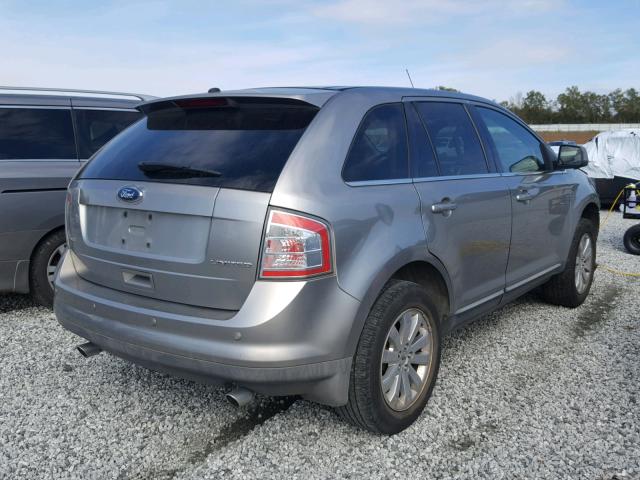 2FMDK39C08BB46480 - 2008 FORD EDGE LIMIT SILVER photo 4