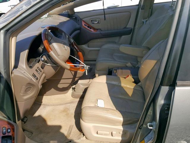 JTJGF10UX30156022 - 2003 LEXUS RX 300 GRAY photo 5