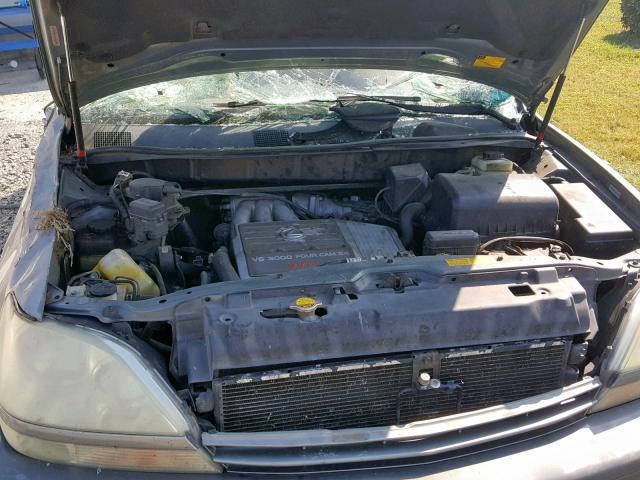 JTJGF10UX30156022 - 2003 LEXUS RX 300 GRAY photo 7