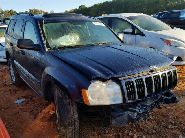 1J4HS48NX5C545403 - 2005 JEEP GRAND CHER BLUE photo 1