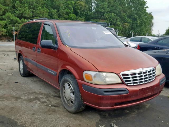 1GNDX03E1YD114668 - 2000 CHEVROLET VENTURE MAROON photo 1