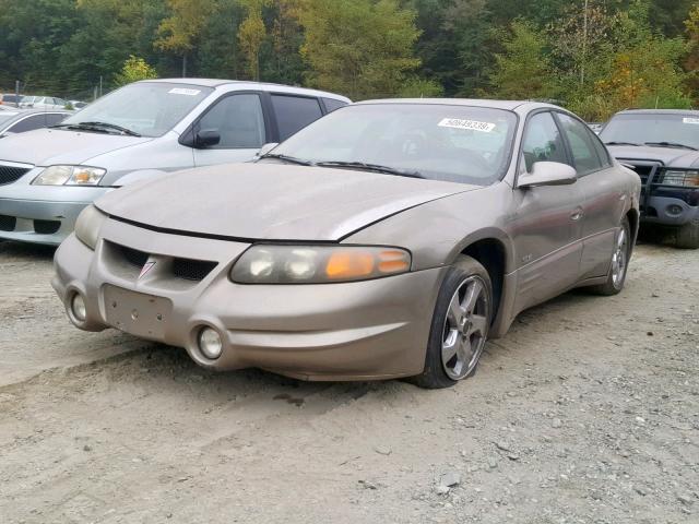 1G2HY54K924242466 - 2002 PONTIAC BONNEVILLE TAN photo 2