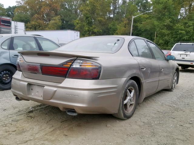 1G2HY54K924242466 - 2002 PONTIAC BONNEVILLE TAN photo 4