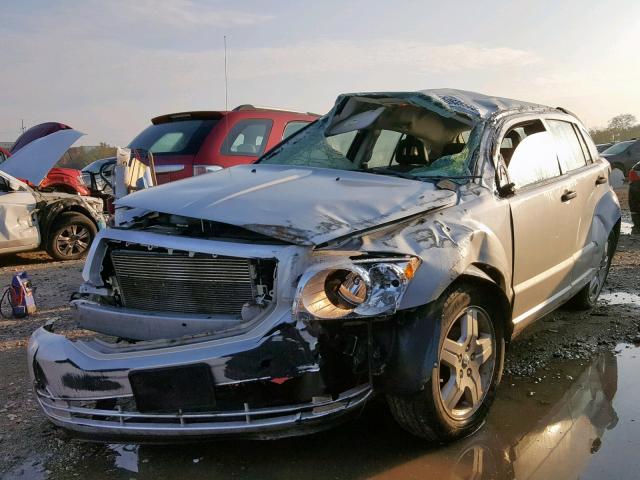 1B3HB48B08D587574 - 2008 DODGE CALIBER SX SILVER photo 2