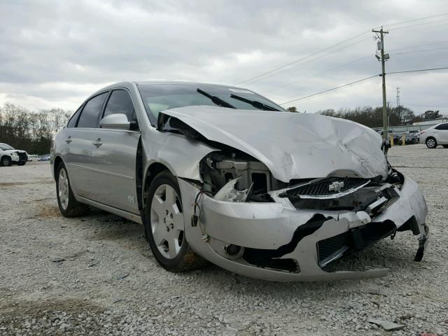 2G1WD58C469219075 - 2006 CHEVROLET IMPALA SUP Сұр фото 1