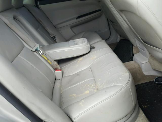 2G1WD58C469219075 - 2006 CHEVROLET IMPALA SUP Сұр фото 6