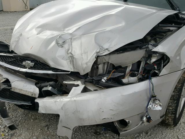 2G1WD58C469219075 - 2006 CHEVROLET IMPALA SUP Сұр фото 9