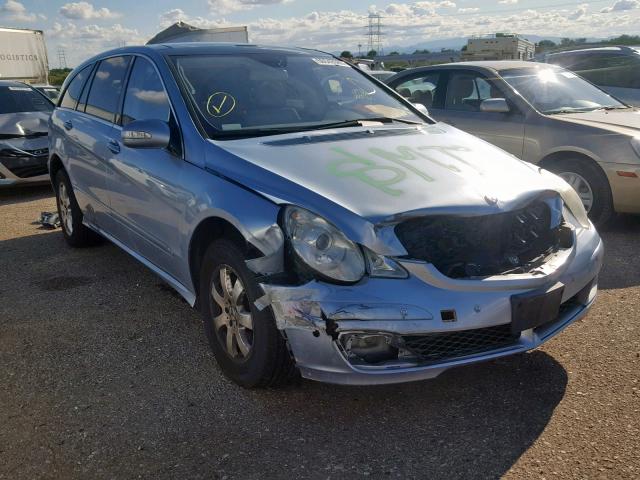 4JGCB65E77A056516 - 2007 MERCEDES-BENZ R350 BLUE photo 1