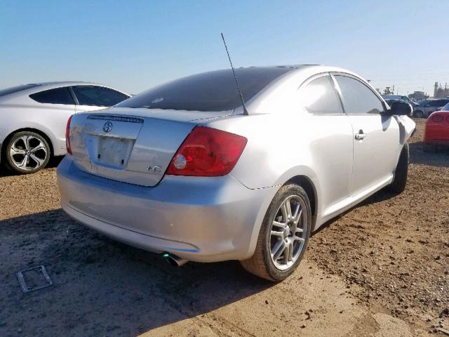 JTKDE167770216850 - 2007 TOYOTA SCION TC ვერცხლისფერი ფოტო 4