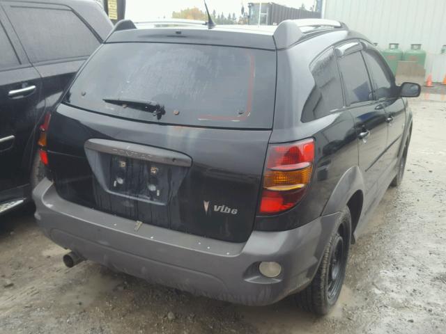 5Y2SL63895Z458224 - 2005 PONTIAC VIBE BLACK photo 4