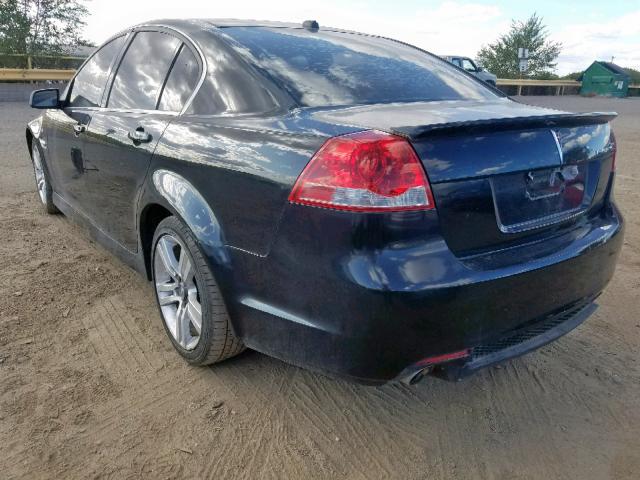 6G2ER57719L165540 - 2009 PONTIAC G8 BLACK photo 3