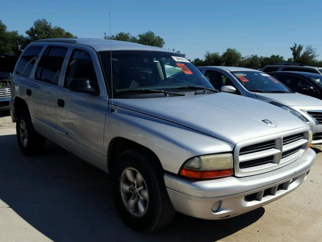 1D4HR38N93F573171 - 2003 DODGE DURANGO SP SILVER photo 1