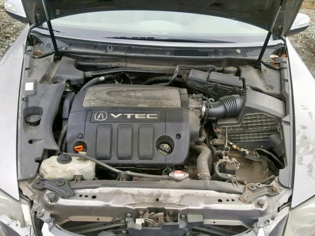 JH4KB16535C013910 - 2005 ACURA RL GRAY photo 7