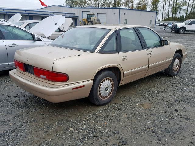 2G4WB52L9S1481670 - 1995 BUICK REGAL CUST GOLD photo 4