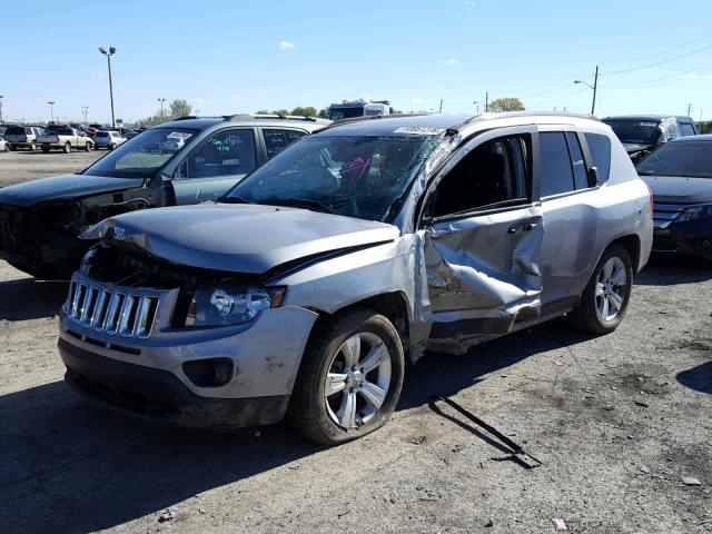 1C4NJDBB7ED924847 - 2014 JEEP COMPASS SP GRAY photo 2