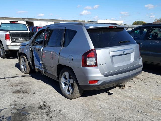 1C4NJDBB7ED924847 - 2014 JEEP COMPASS SP GRAY photo 3