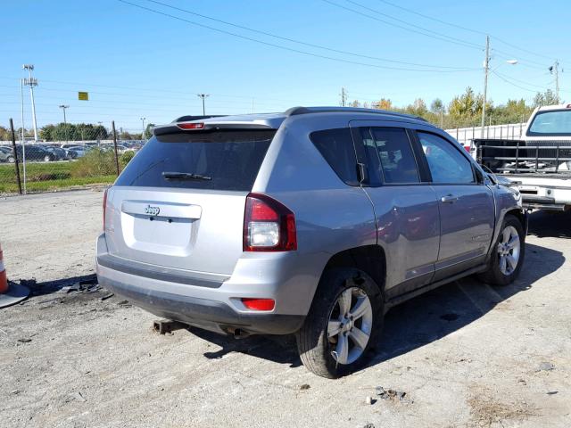 1C4NJDBB7ED924847 - 2014 JEEP COMPASS SP GRAY photo 4