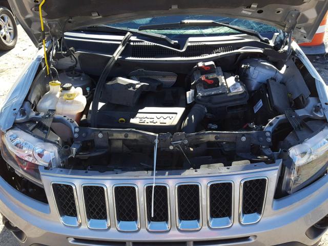 1C4NJDBB7ED924847 - 2014 JEEP COMPASS SP GRAY photo 7