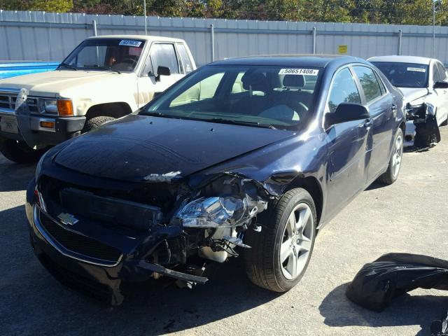 1G1ZB5EB3AF244810 - 2010 CHEVROLET MALIBU LS 蓝色 照片 2