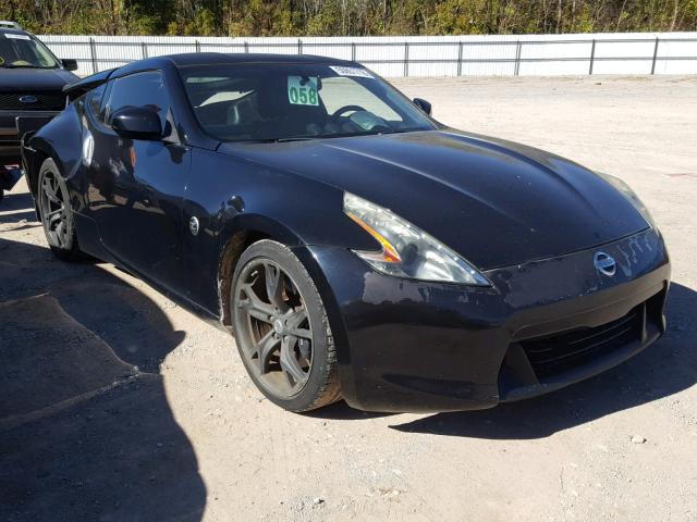 JN1AZ4EH4AM506332 - 2010 NISSAN 370Z BLACK photo 1