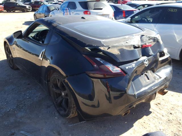 JN1AZ4EH4AM506332 - 2010 NISSAN 370Z BLACK photo 3