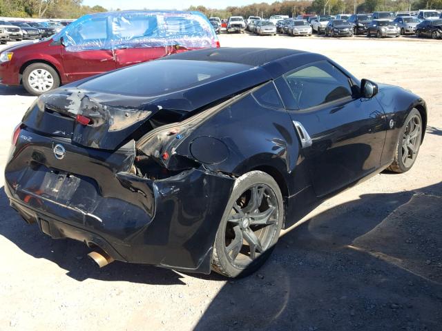 JN1AZ4EH4AM506332 - 2010 NISSAN 370Z BLACK photo 4