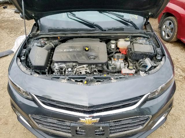 1G1ZJ5SU1GF257654 - 2016 CHEVROLET MALIBU HYB GRAY photo 7