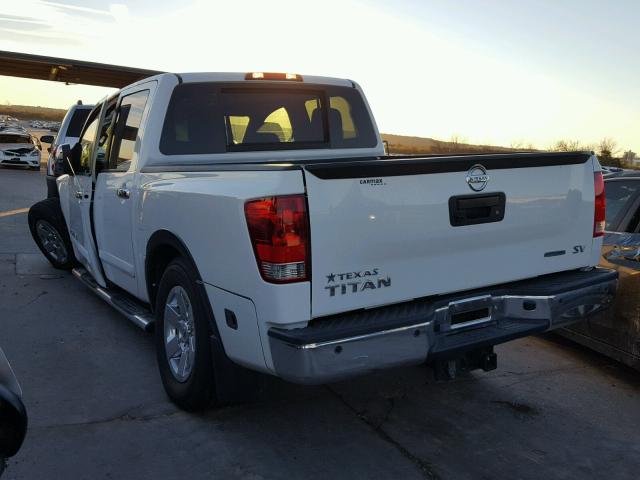 1N6BA0ED2FN512868 - 2015 NISSAN TITAN S WHITE photo 3