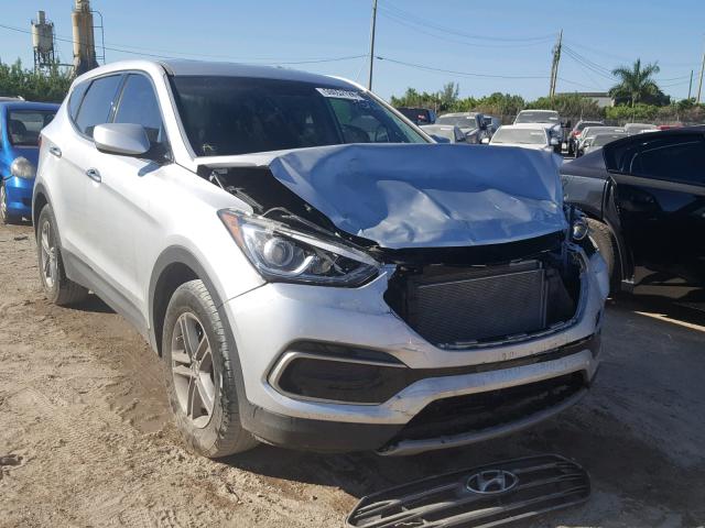 5XYZT3LB0HG405763 - 2017 HYUNDAI SANTA FE S SILVER photo 1