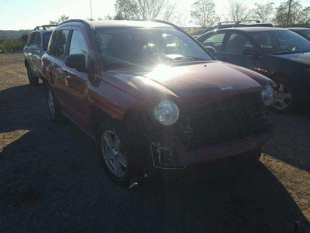 1J4NT4FB3AD578837 - 2010 JEEP COMPASS SP RED photo 1