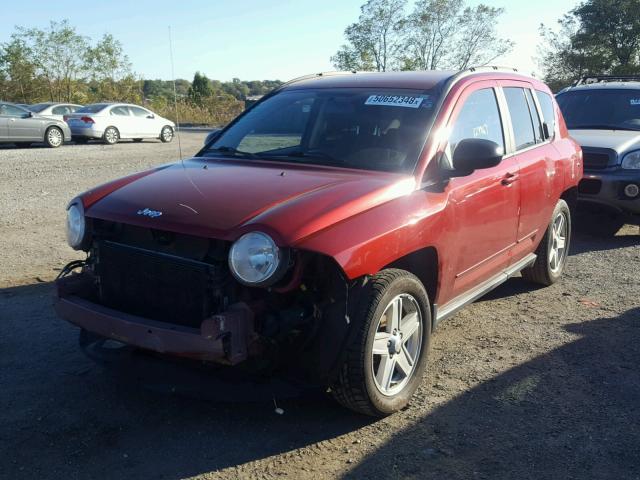 1J4NT4FB3AD578837 - 2010 JEEP COMPASS SP RED photo 2