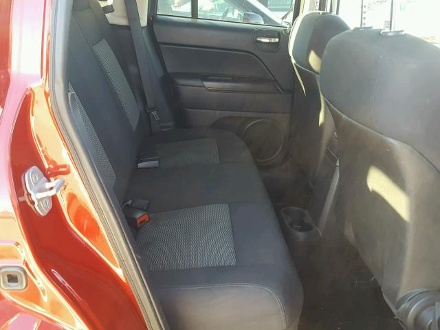 1J4NT4FB3AD578837 - 2010 JEEP COMPASS SP 红色 照片 6