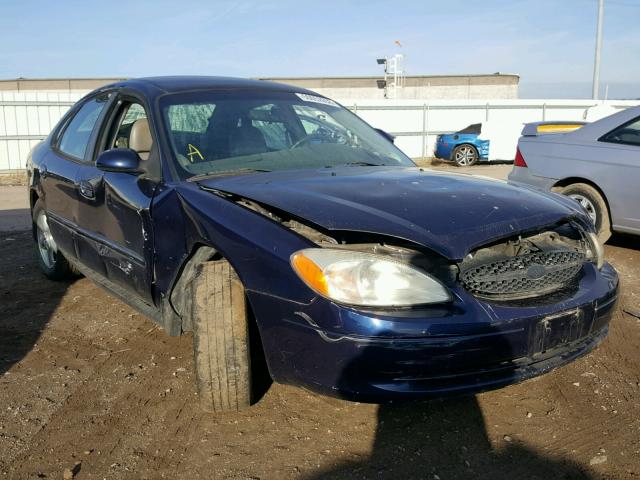 1FAFP55U71A276367 - 2001 FORD TAURUS SES BLUE photo 1