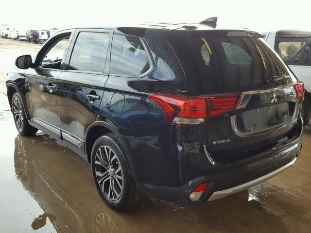 JA4AD3A38JZ016683 - 2018 MITSUBISHI OUTLANDER BLACK photo 3