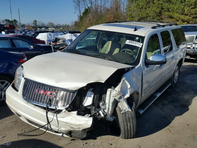 1GKS1KE07DR246611 - 2013 GMC YUKON XL C WHITE photo 2