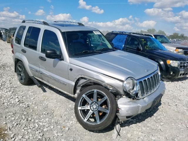 1J8GL58K25W687715 - 2005 JEEP LIBERTY LI SILVER photo 1