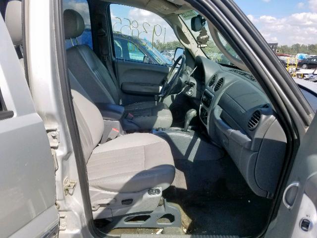 1J8GL58K25W687715 - 2005 JEEP LIBERTY LI SILVER photo 5