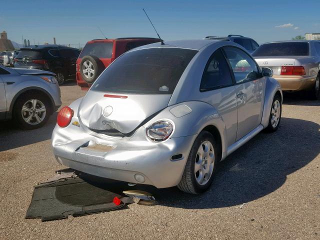 3VWCK21C63M406455 - 2003 VOLKSWAGEN NEW BEETLE 银色 照片 4