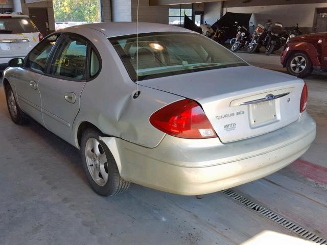 1FAFP552X3A152739 - 2003 FORD TAURUS SES BROWN photo 3