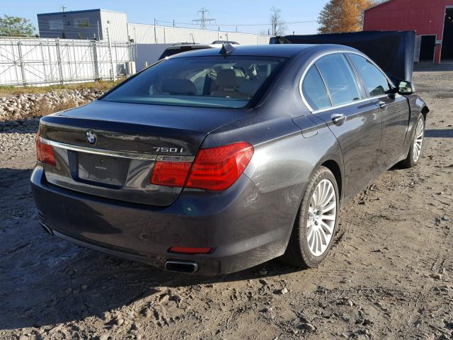 WBAKC6C59CC395516 - 2012 BMW 750I XDRIV BLACK photo 4