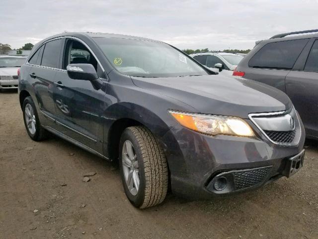 5J8TB4H35DL004144 - 2013 ACURA RDX GRAY photo 1