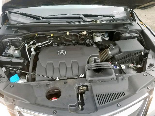 5J8TB4H35DL004144 - 2013 ACURA RDX GRAY photo 7