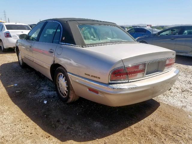 1G4CW52K0V4652538 - 1997 BUICK PARK AVENU BEIGE photo 3