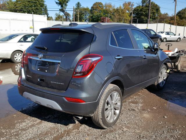 KL4CJASB6JB691422 - 2018 BUICK ENCORE PRE GRAY photo 4