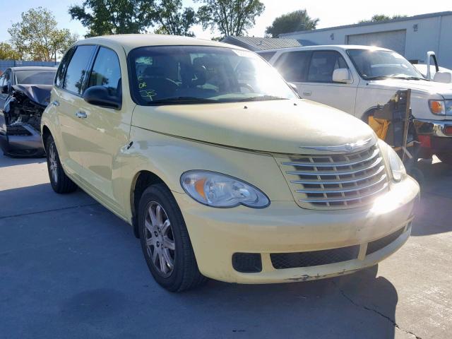 3A4FY58B67T600292 - 2007 CHRYSLER PT CRUISER YELLOW photo 1