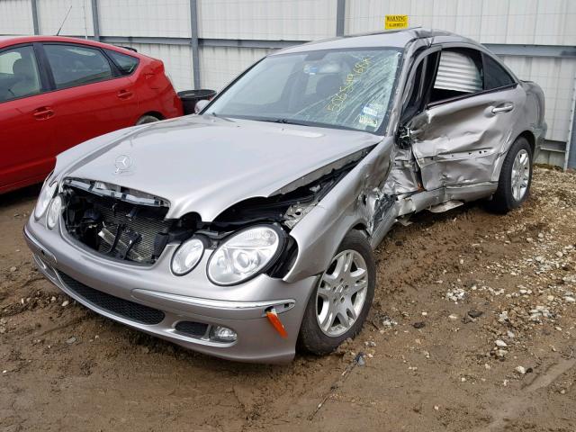 WDBUF56J46A821164 - 2006 MERCEDES-BENZ E 350 SILVER photo 2