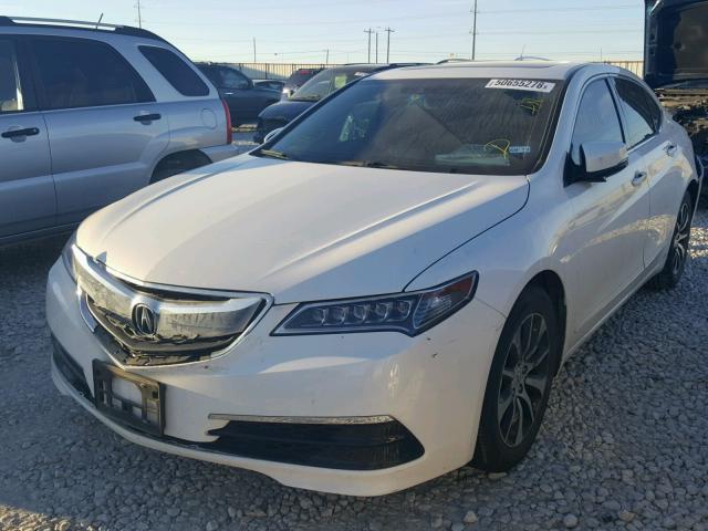 19UUB1F57HA001187 - 2017 ACURA TLX TECH თეთრი ფოტო 2