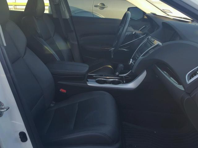 19UUB1F57HA001187 - 2017 ACURA TLX TECH თეთრი ფოტო 5