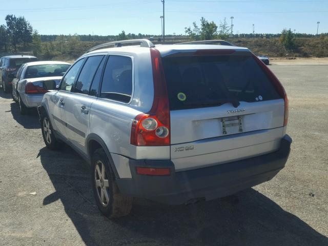 YV4CY592X61255097 - 2006 VOLVO XC90 SILVER photo 3