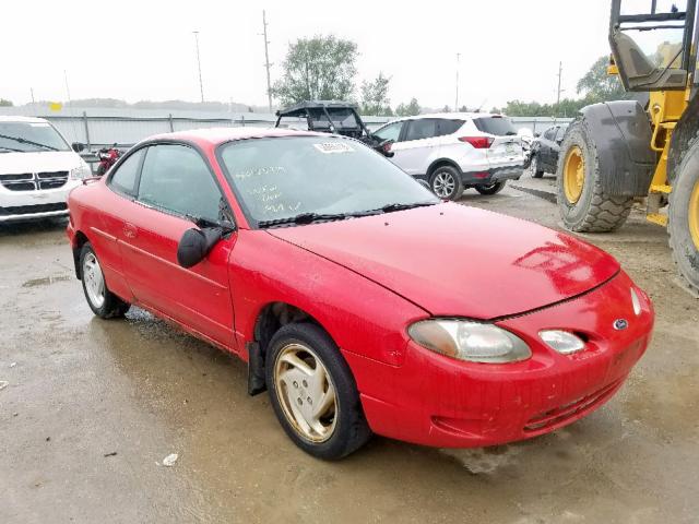 3FAFP11322R111372 - 2002 FORD ESCORT ZX2 RED photo 1
